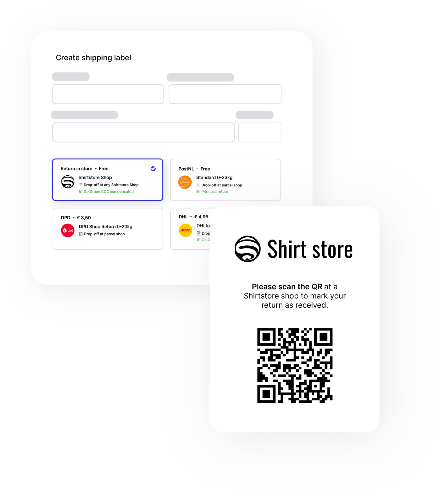 Return process for fashion webshops | Returnless